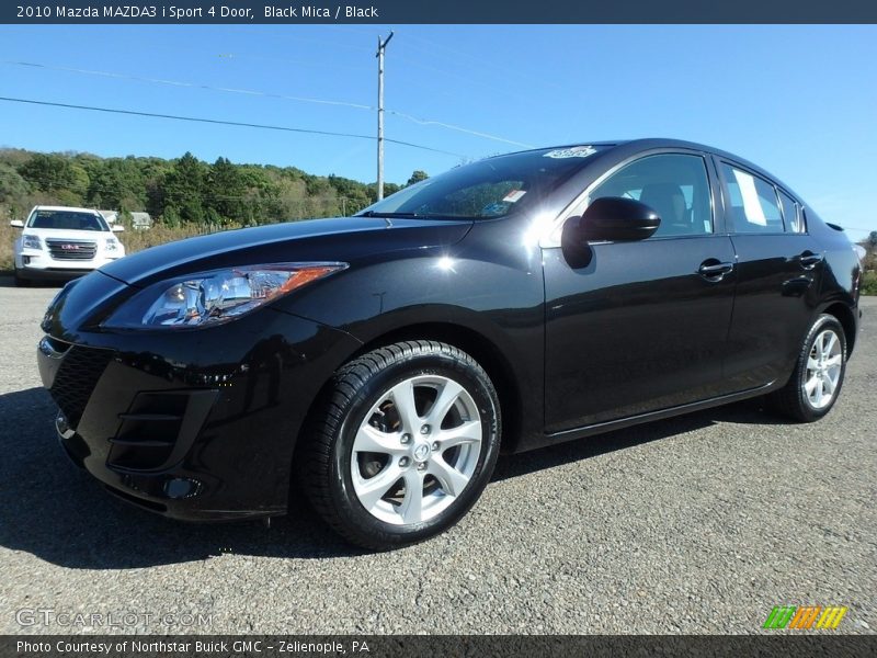 Black Mica / Black 2010 Mazda MAZDA3 i Sport 4 Door