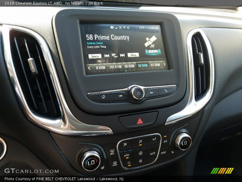 Ivy Metallic / Jet Black 2018 Chevrolet Equinox LT AWD