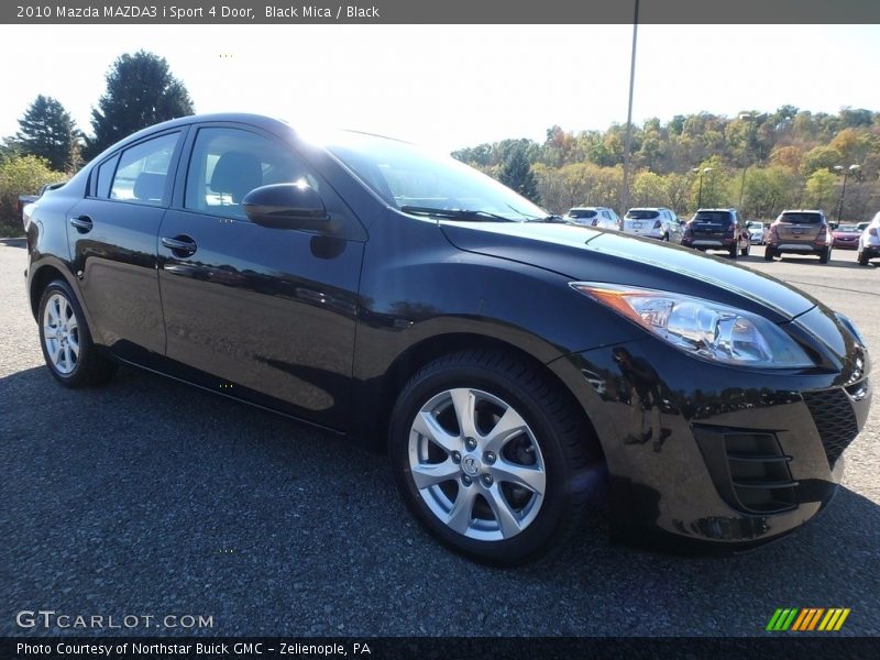 Black Mica / Black 2010 Mazda MAZDA3 i Sport 4 Door