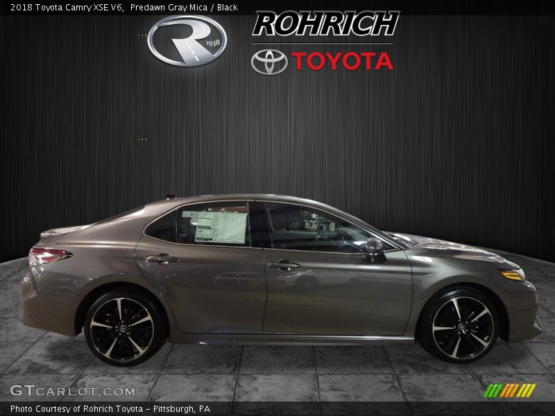 Predawn Gray Mica / Black 2018 Toyota Camry XSE V6