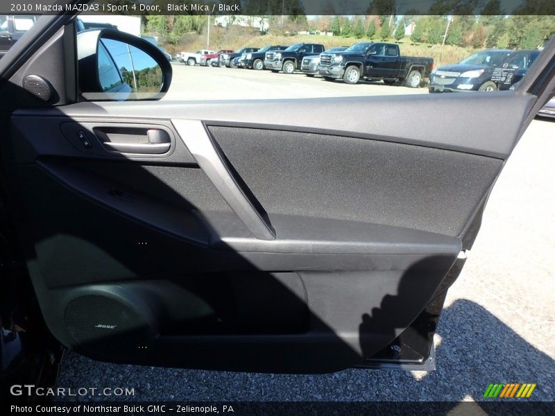 Black Mica / Black 2010 Mazda MAZDA3 i Sport 4 Door