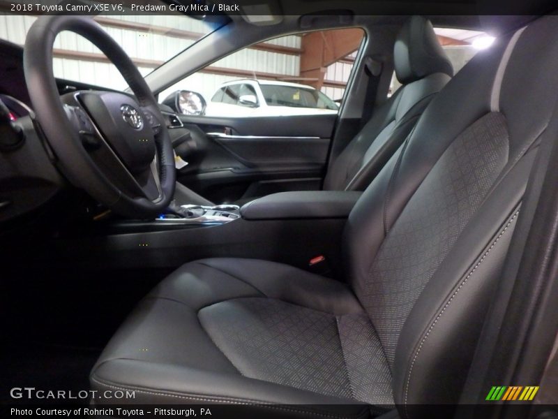 Predawn Gray Mica / Black 2018 Toyota Camry XSE V6