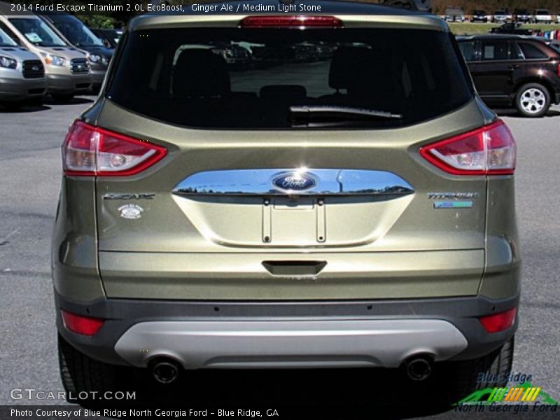 Ginger Ale / Medium Light Stone 2014 Ford Escape Titanium 2.0L EcoBoost