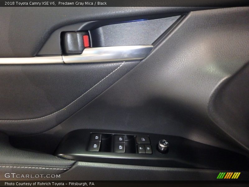 Predawn Gray Mica / Black 2018 Toyota Camry XSE V6