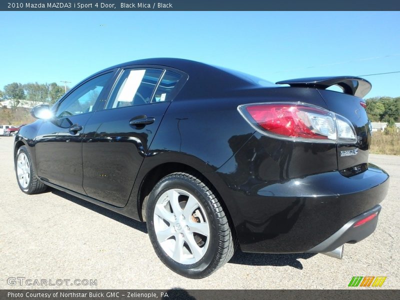 Black Mica / Black 2010 Mazda MAZDA3 i Sport 4 Door