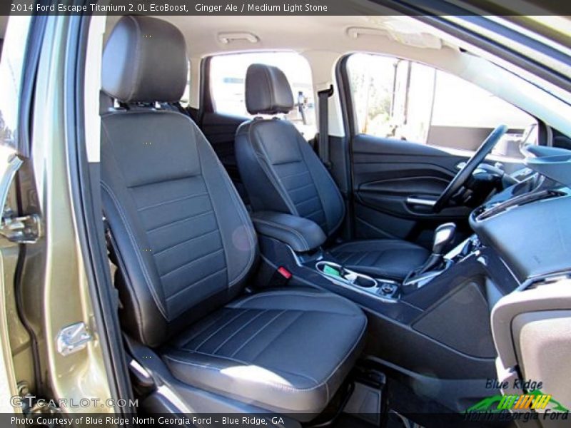 Ginger Ale / Medium Light Stone 2014 Ford Escape Titanium 2.0L EcoBoost