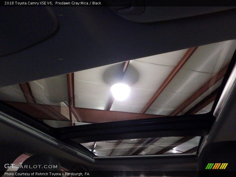 Predawn Gray Mica / Black 2018 Toyota Camry XSE V6