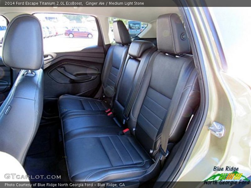 Ginger Ale / Medium Light Stone 2014 Ford Escape Titanium 2.0L EcoBoost
