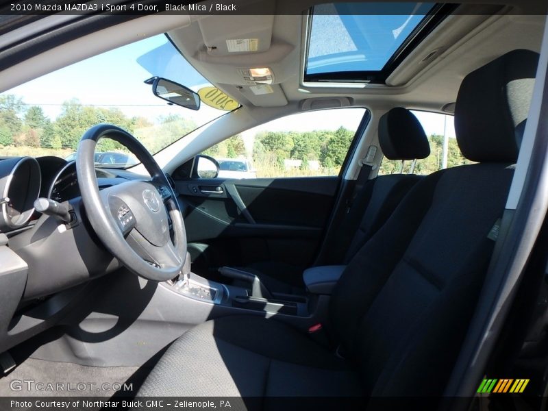 Black Mica / Black 2010 Mazda MAZDA3 i Sport 4 Door