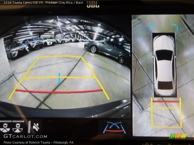 Predawn Gray Mica / Black 2018 Toyota Camry XSE V6