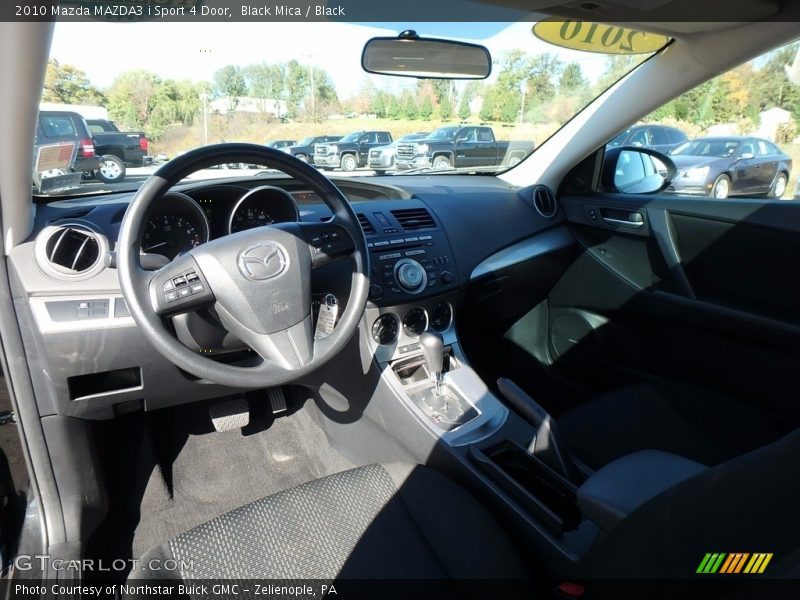 Black Mica / Black 2010 Mazda MAZDA3 i Sport 4 Door