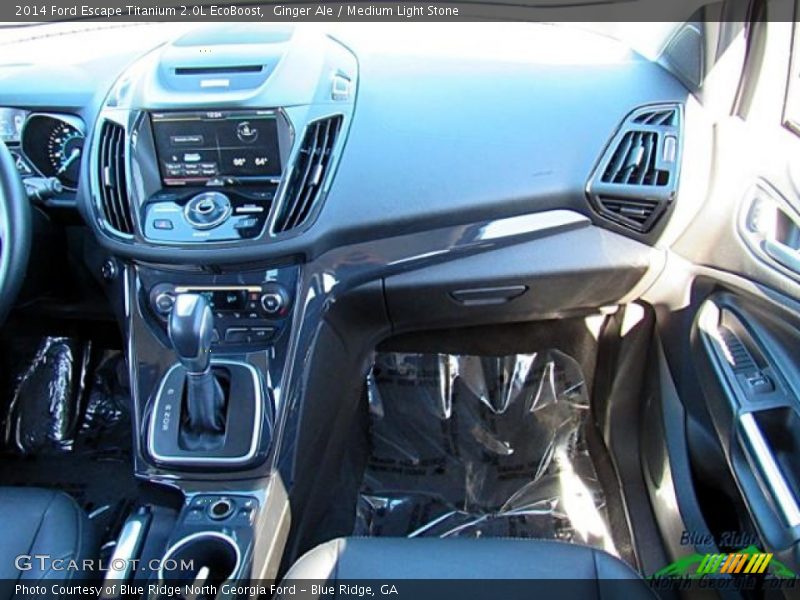 Ginger Ale / Medium Light Stone 2014 Ford Escape Titanium 2.0L EcoBoost
