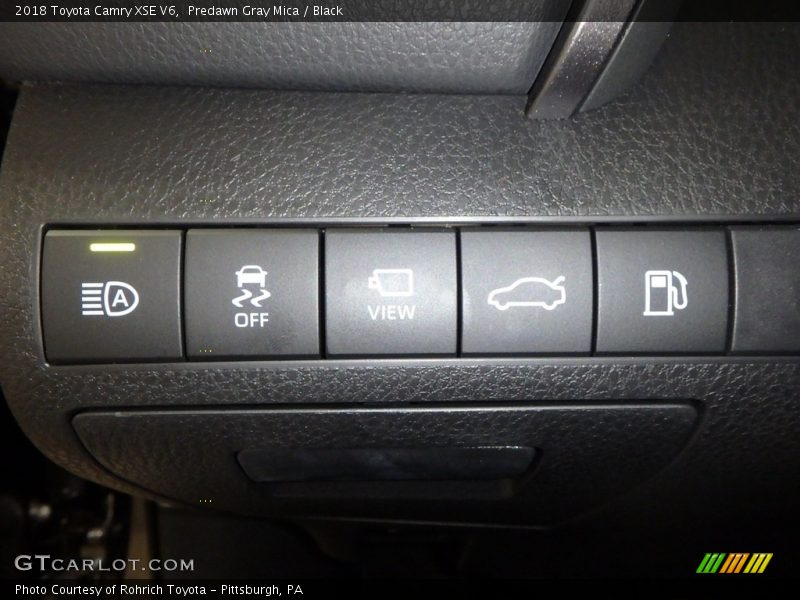 Predawn Gray Mica / Black 2018 Toyota Camry XSE V6