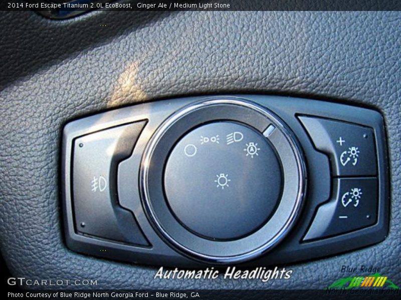 Ginger Ale / Medium Light Stone 2014 Ford Escape Titanium 2.0L EcoBoost
