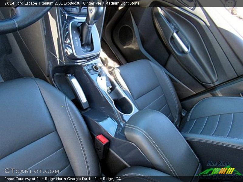Ginger Ale / Medium Light Stone 2014 Ford Escape Titanium 2.0L EcoBoost