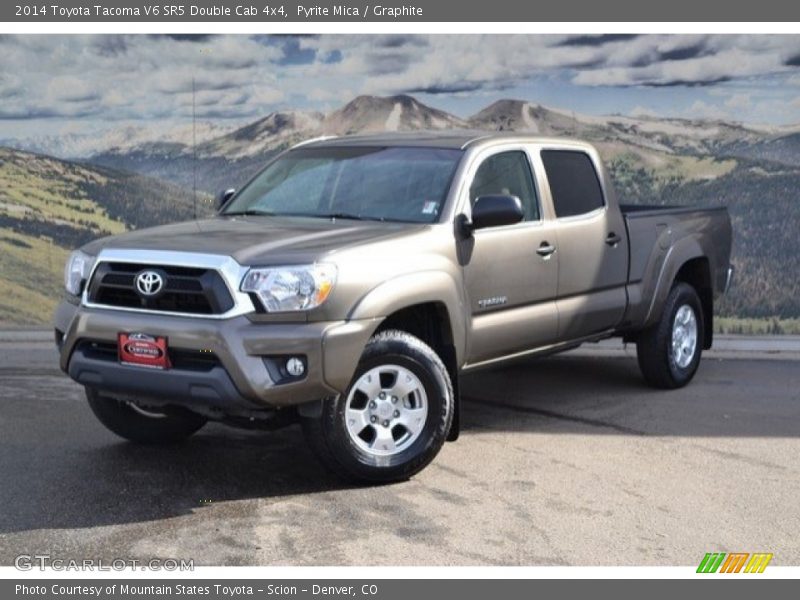 Pyrite Mica / Graphite 2014 Toyota Tacoma V6 SR5 Double Cab 4x4