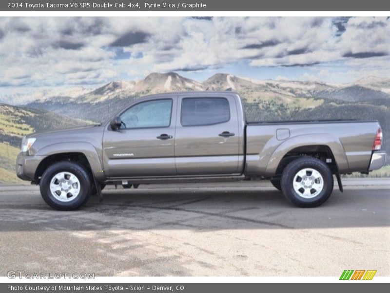 Pyrite Mica / Graphite 2014 Toyota Tacoma V6 SR5 Double Cab 4x4