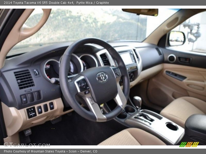 Pyrite Mica / Graphite 2014 Toyota Tacoma V6 SR5 Double Cab 4x4