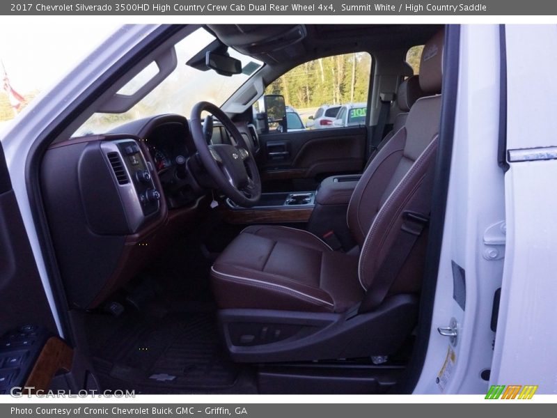 Summit White / High Country Saddle 2017 Chevrolet Silverado 3500HD High Country Crew Cab Dual Rear Wheel 4x4