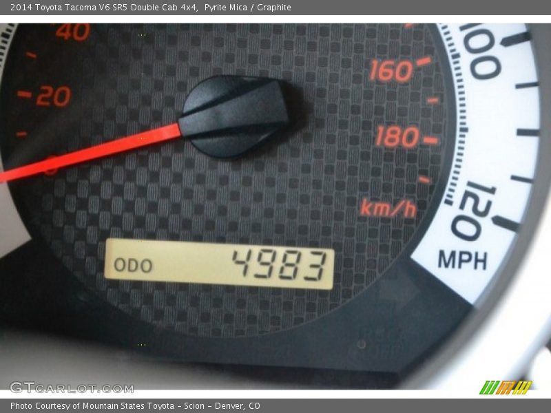 Pyrite Mica / Graphite 2014 Toyota Tacoma V6 SR5 Double Cab 4x4