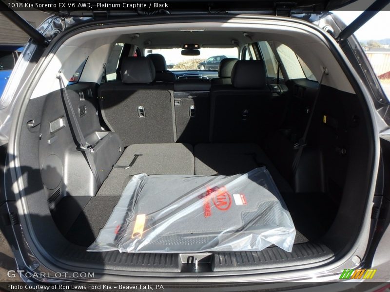 Platinum Graphite / Black 2018 Kia Sorento EX V6 AWD