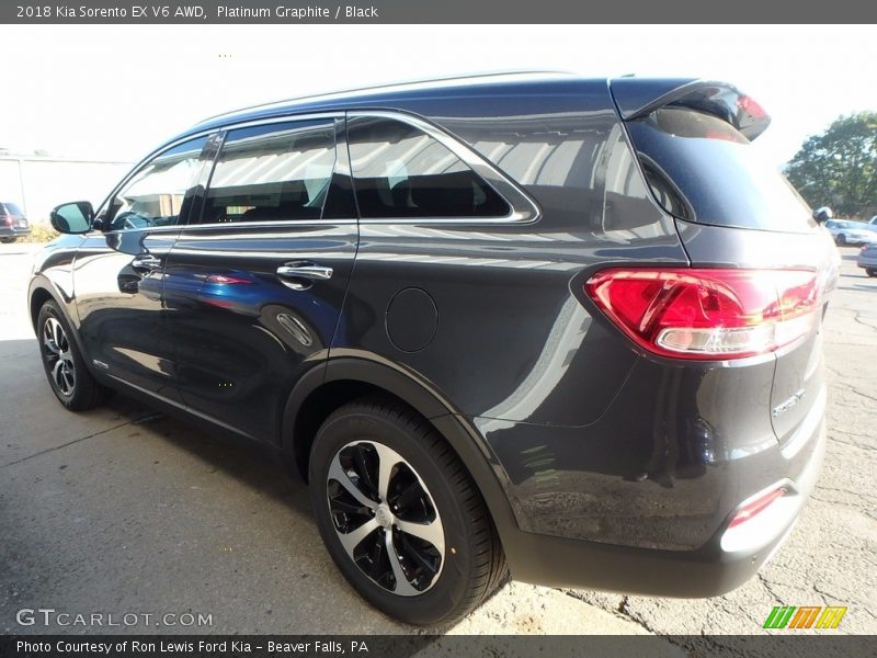 Platinum Graphite / Black 2018 Kia Sorento EX V6 AWD