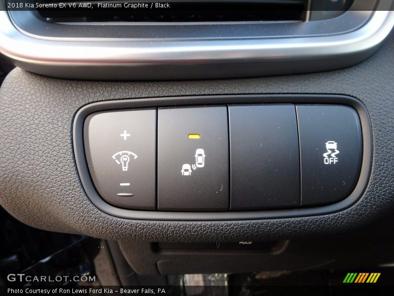 Platinum Graphite / Black 2018 Kia Sorento EX V6 AWD