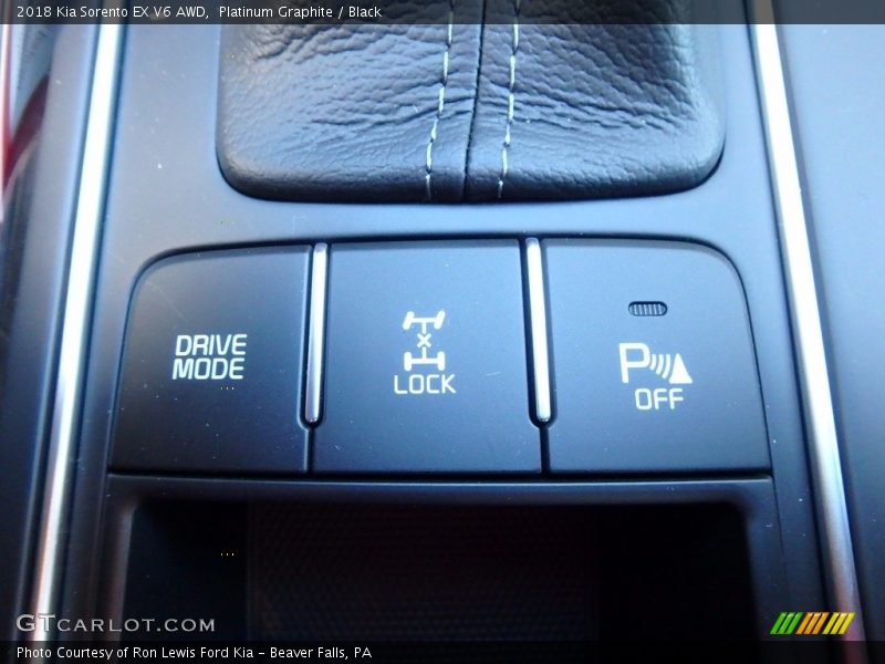 Platinum Graphite / Black 2018 Kia Sorento EX V6 AWD