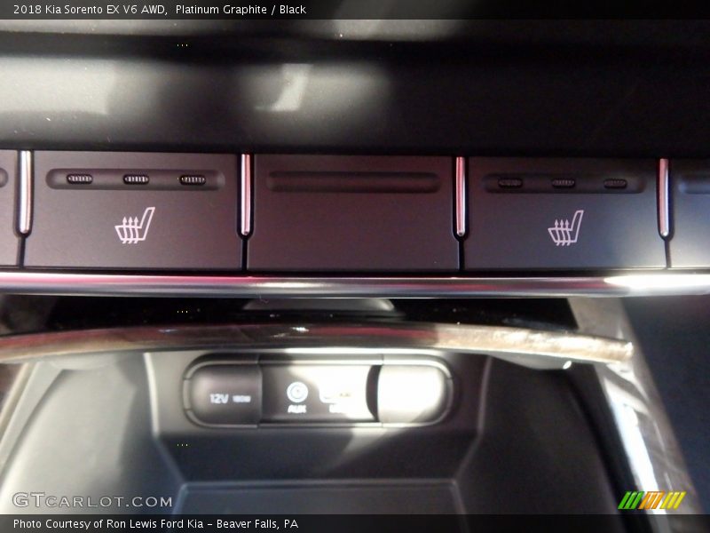 Platinum Graphite / Black 2018 Kia Sorento EX V6 AWD
