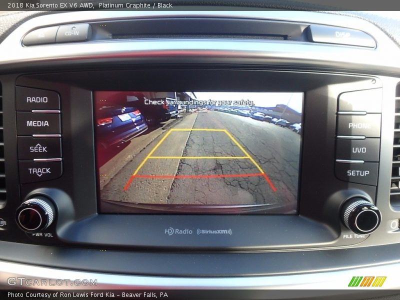 Platinum Graphite / Black 2018 Kia Sorento EX V6 AWD