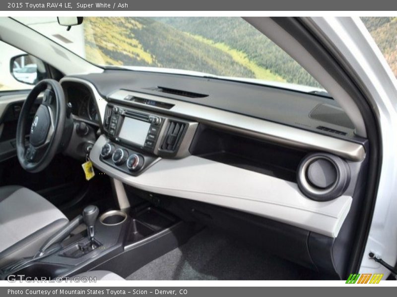 Super White / Ash 2015 Toyota RAV4 LE