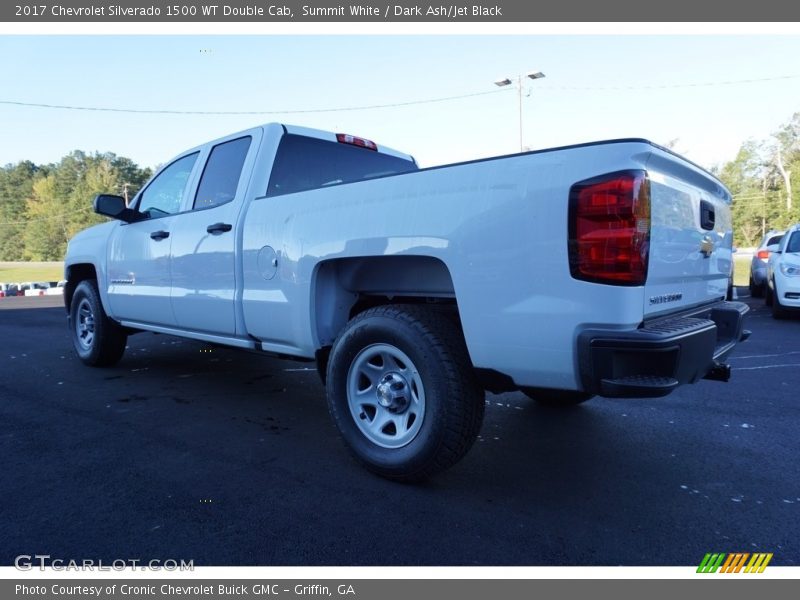 Summit White / Dark Ash/Jet Black 2017 Chevrolet Silverado 1500 WT Double Cab