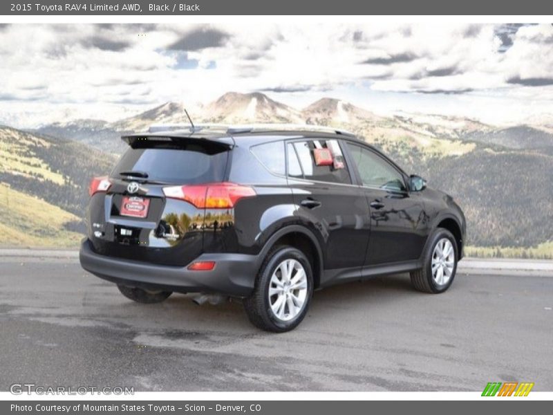 Black / Black 2015 Toyota RAV4 Limited AWD