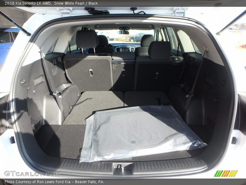 Snow White Pearl / Black 2018 Kia Sorento LX AWD