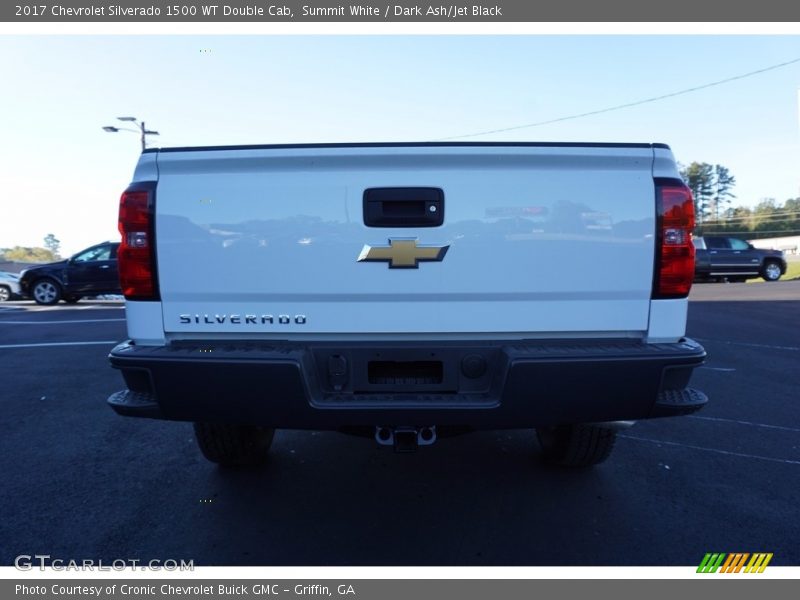 Summit White / Dark Ash/Jet Black 2017 Chevrolet Silverado 1500 WT Double Cab