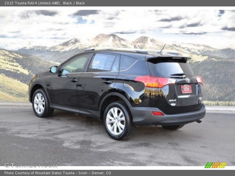 Black / Black 2015 Toyota RAV4 Limited AWD