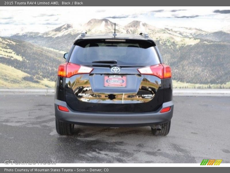Black / Black 2015 Toyota RAV4 Limited AWD