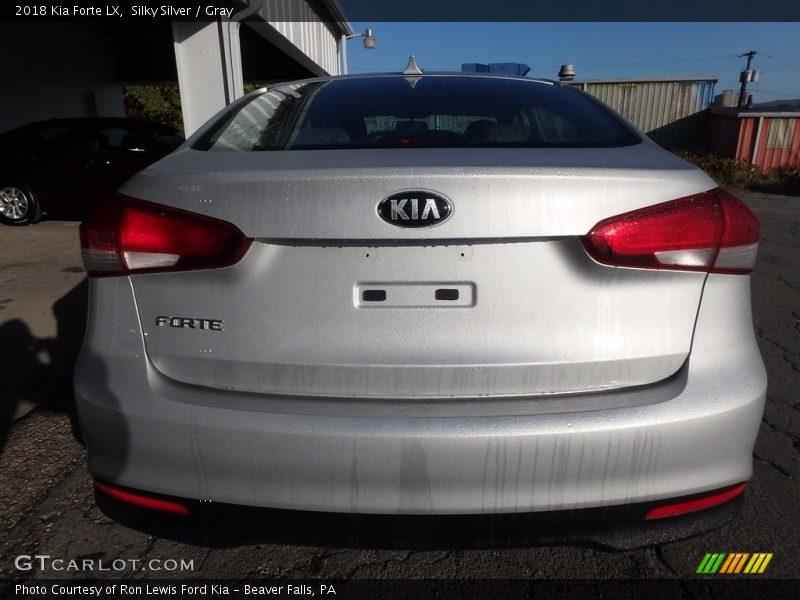 Silky Silver / Gray 2018 Kia Forte LX