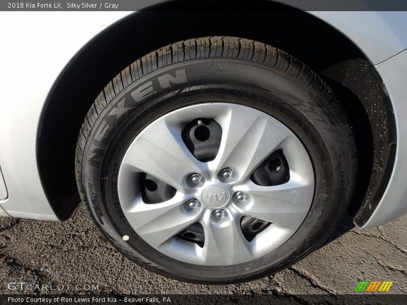 Silky Silver / Gray 2018 Kia Forte LX