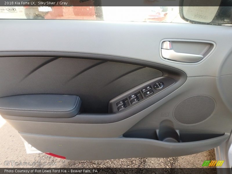 Silky Silver / Gray 2018 Kia Forte LX