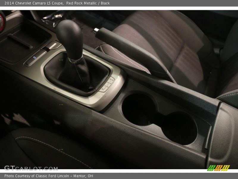Red Rock Metallic / Black 2014 Chevrolet Camaro LS Coupe