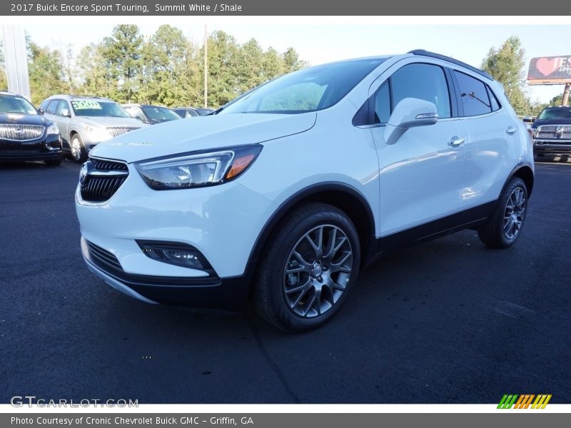 Summit White / Shale 2017 Buick Encore Sport Touring