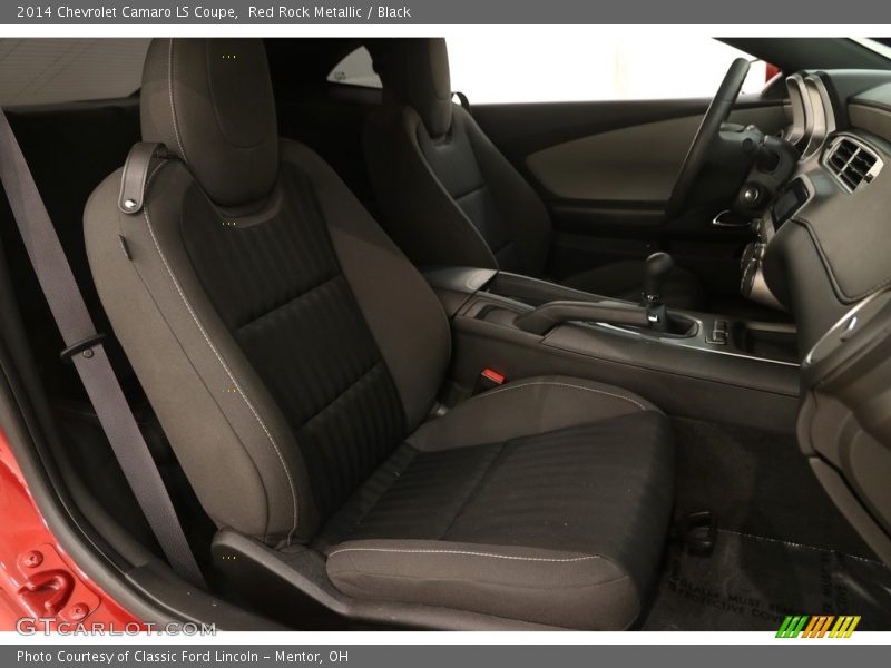 Red Rock Metallic / Black 2014 Chevrolet Camaro LS Coupe