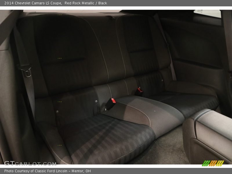 Red Rock Metallic / Black 2014 Chevrolet Camaro LS Coupe