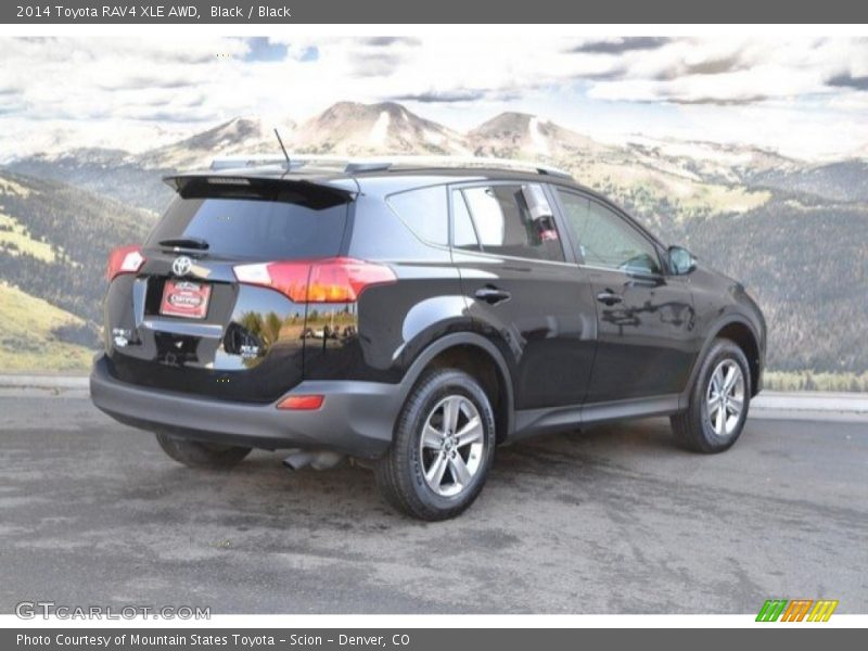 Black / Black 2014 Toyota RAV4 XLE AWD