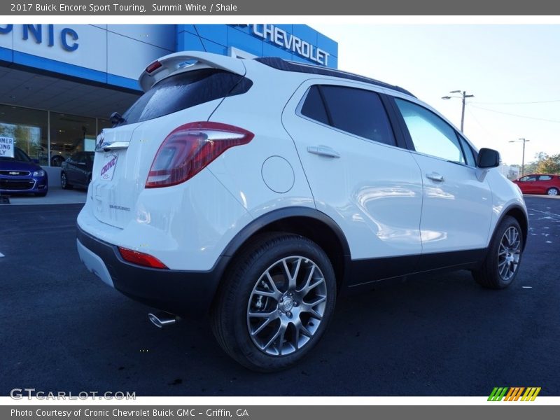 Summit White / Shale 2017 Buick Encore Sport Touring