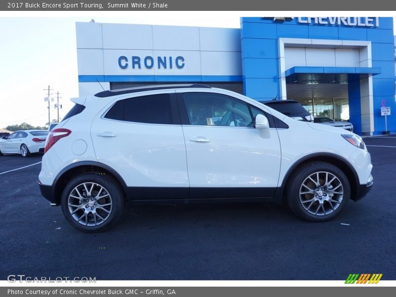 Summit White / Shale 2017 Buick Encore Sport Touring