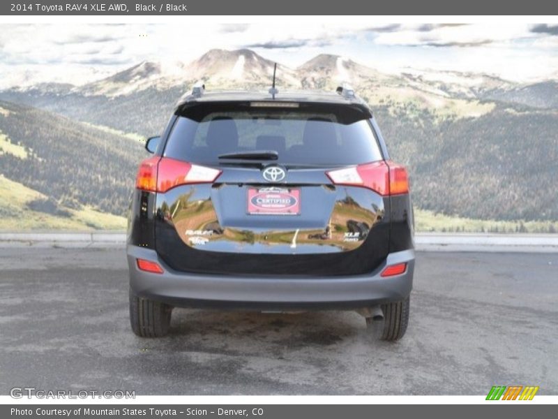 Black / Black 2014 Toyota RAV4 XLE AWD