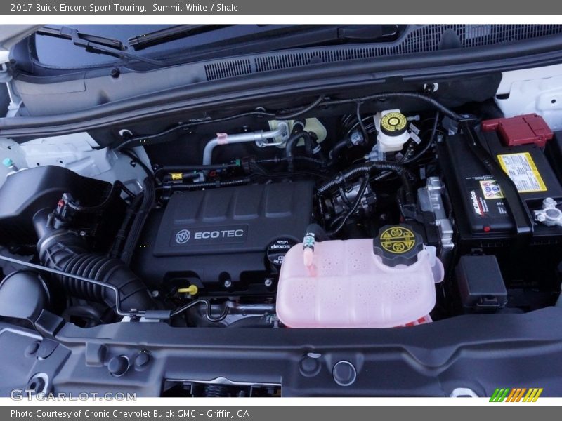 Summit White / Shale 2017 Buick Encore Sport Touring