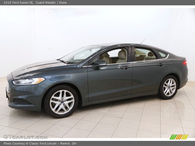 Guard Metallic / Dune 2016 Ford Fusion SE
